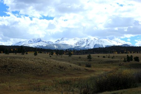 Hiking peak mountain