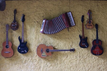 Acoustic musical instruments rock