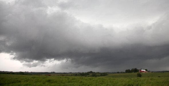 Nature rural gray storm photo