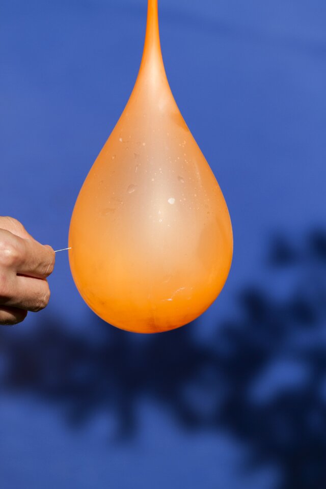 Colorful action water