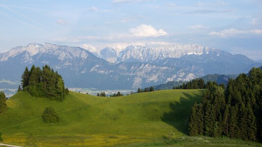 Wilderkaiser zahmer kaiser panorama