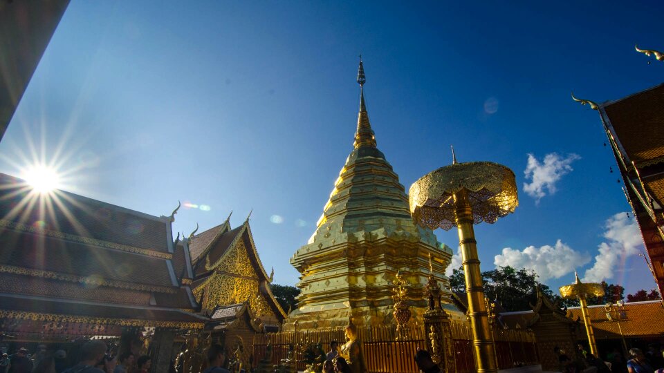 Thailand wat temple photo