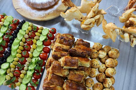 Appetizer pie cucumber