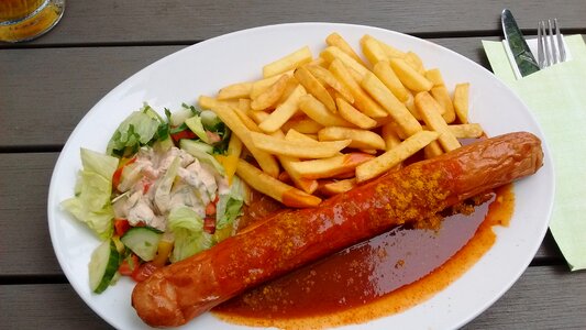 French fast food gastronomy photo