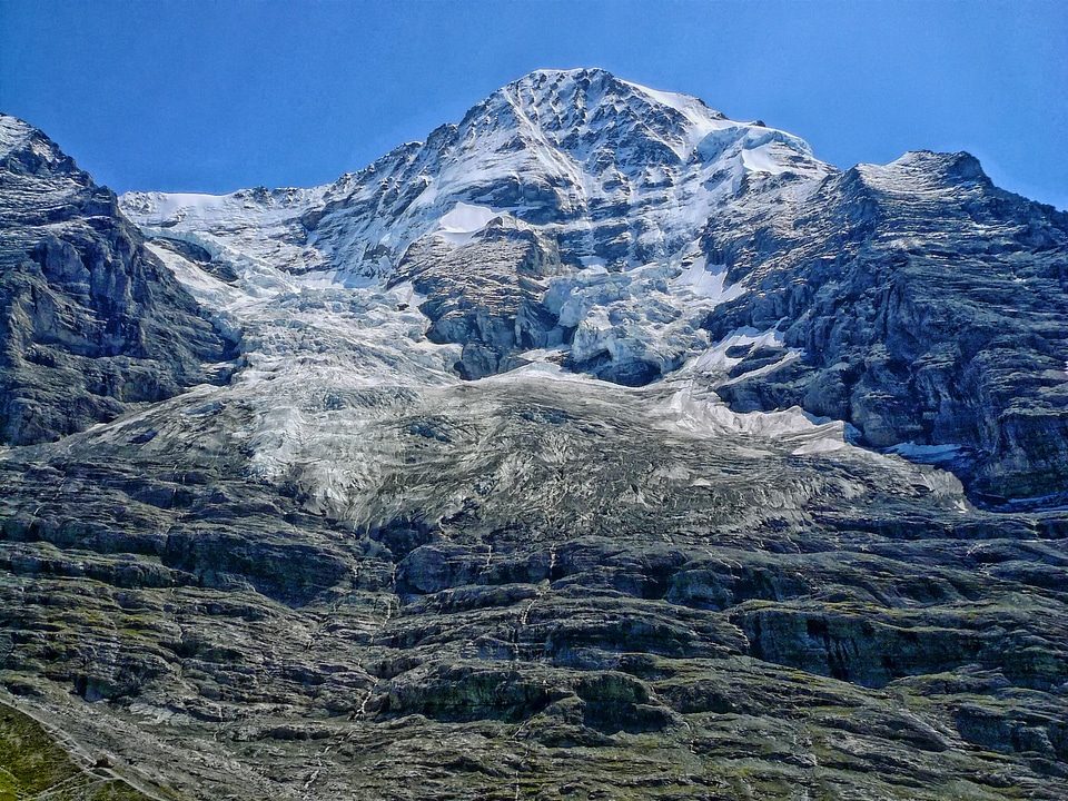 Glacier ice snow photo