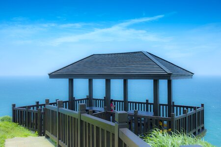 Cool booths beach resort