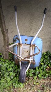 Work cart gardening equipment photo