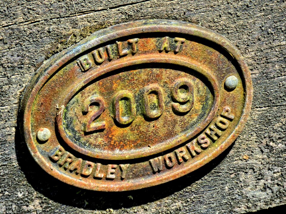 The old logo designation of the rust