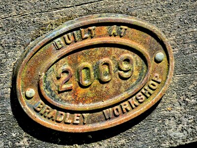 The old logo designation of the rust