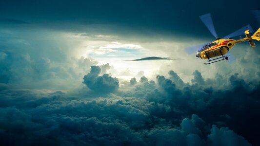 Chopper emergency clouds