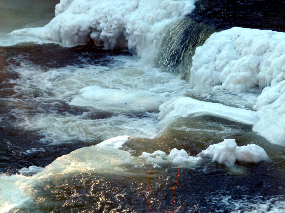 Cold winter nature