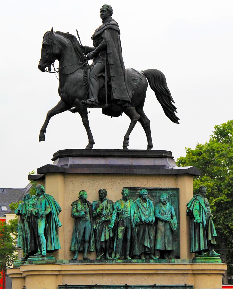 Horse historically hohenzollern bridge