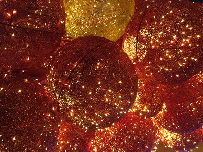 Festival red ball