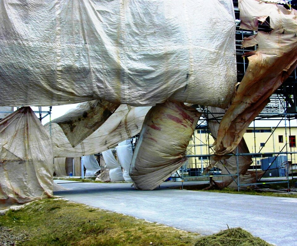 Cover canvas structure
