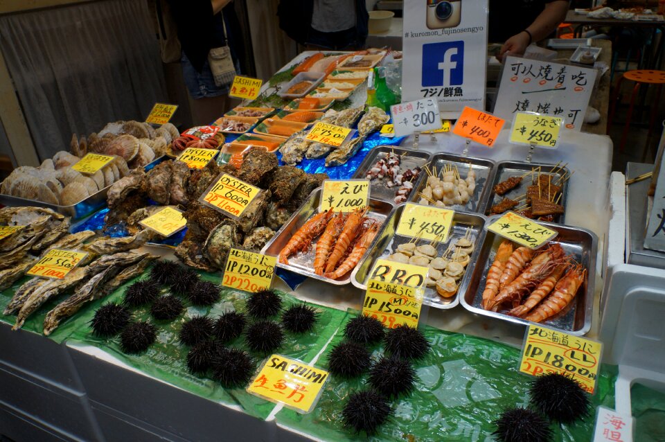 Sea products japan black door market