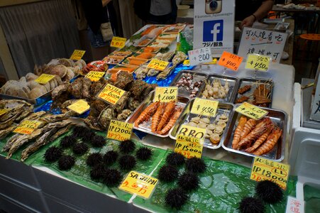 Sea products japan black door market