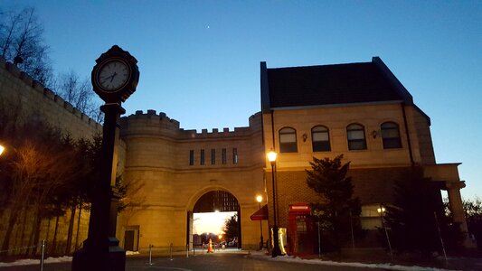 Hallyu training center moon night