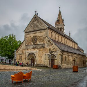 Rhaeto romanic house of hohenstaufen romanesque church