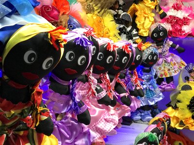 Dolls crafts colorful