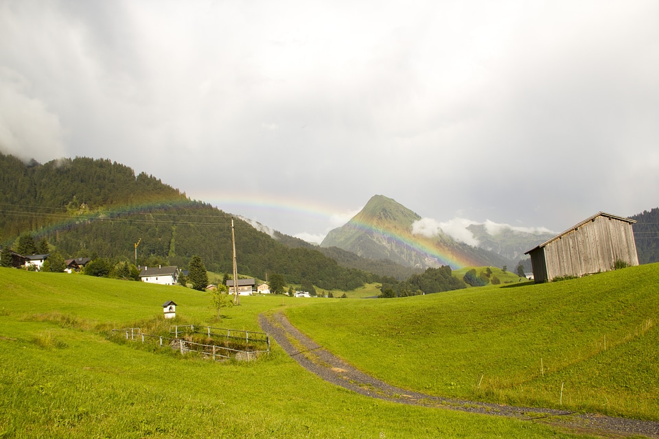 Weather rain bregenzerwald