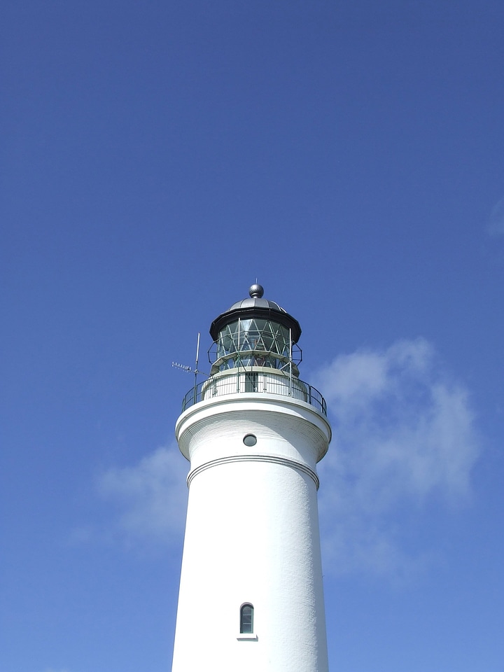 White blue sky