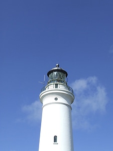 White blue sky