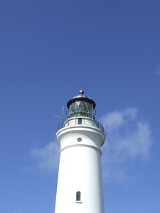 White blue sky photo