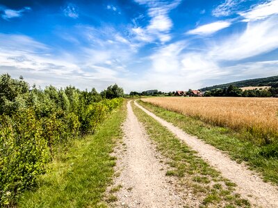 Lake landscape nature photo