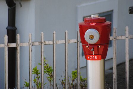 Fire rust firefighter hydrant photo