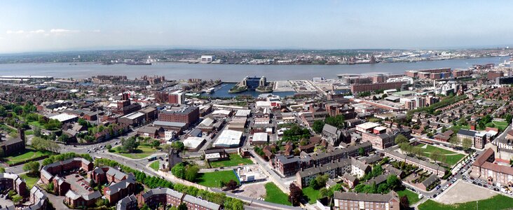 England merseyside skyline