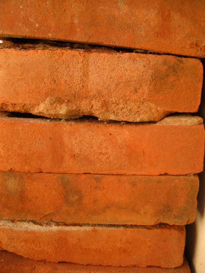 Brick orange construction