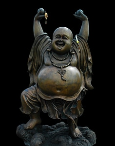Look forward obese bronze