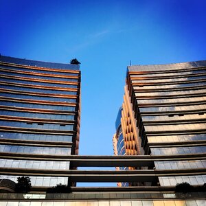 High german landmark blue sky office