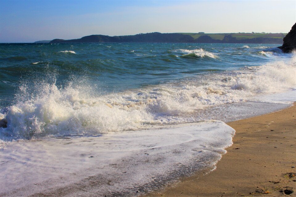 Beach nature blue