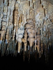 Geology caving stalactite photo