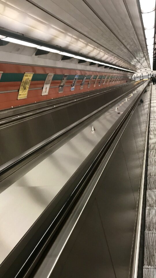 City elevator metro