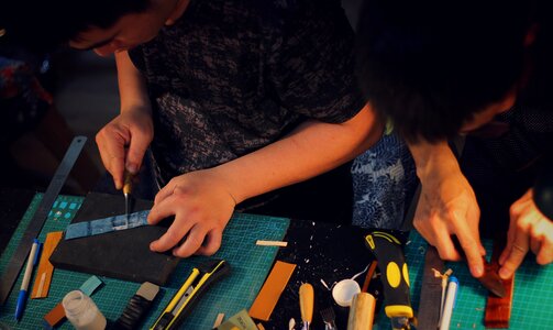 Watch skin handmade