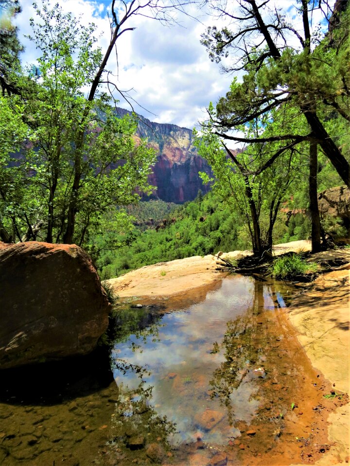 Mountain landscape wilderness