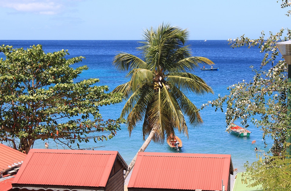 Landscape ocean caribbean