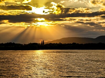 Lake landscape nature photo