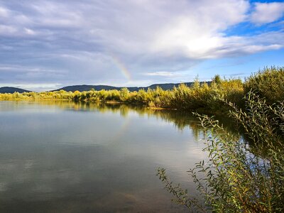 Lake landscape nature photo