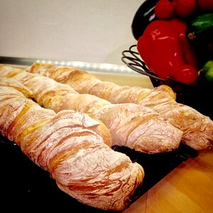 Food baked goods white bread photo