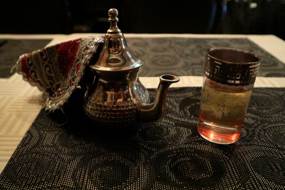 Moroccan pot glass