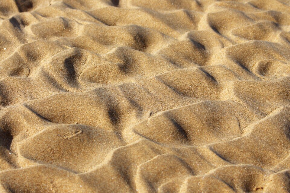 Beach sand nature coast