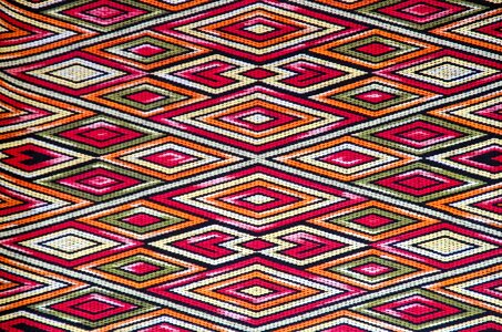 Relief tapestry deco