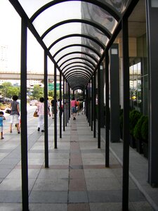 Sculpture steel pathway
