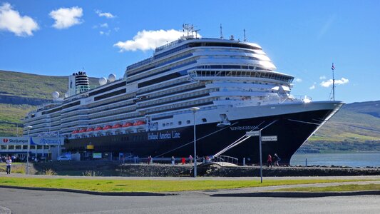 Ship akureyri iceland photo