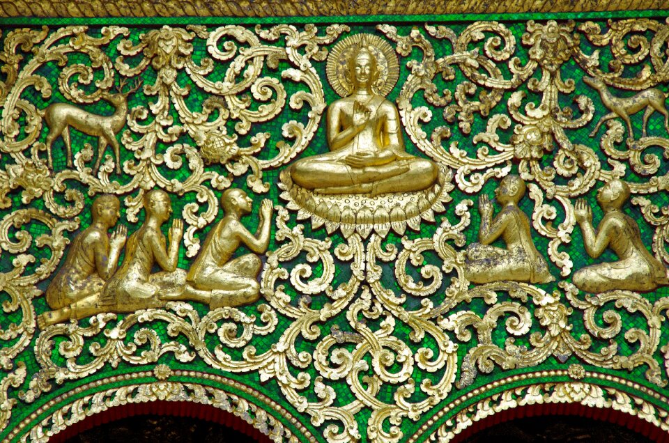 Decoration religious art buddhism