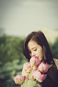 Posing lifestyle nature