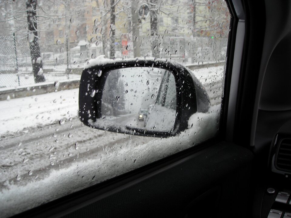 Traveling mirror auto